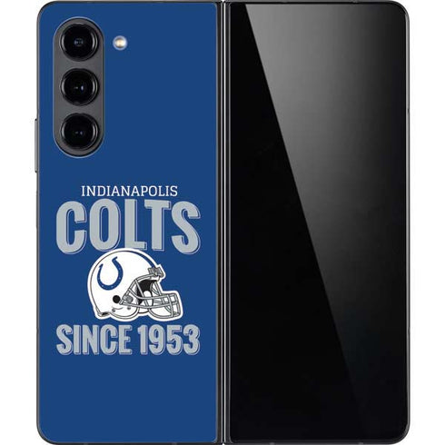 NFL Indianapolis Colts Helmet Galaxy Z Fold5 5G Skin